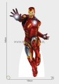 Iron Man Pappaufsteller Lebensgroße und Pappfiguren