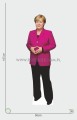 Angela Merkel Pappaufsteller Lebensgroße und Pappfiguren
