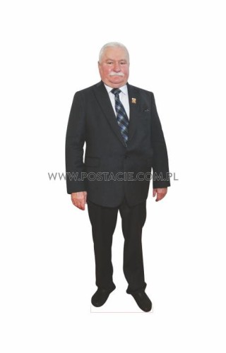 Lech Wałęsa Pappaufsteller Lebensgroße und Pappfiguren