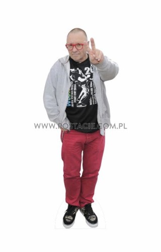 Jerzy Owsiak Pappaufsteller Lebensgroße und Pappfiguren