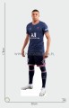 Kylian Mbappé Lottin Pappaufsteller Lebensgroße und Pappfiguren