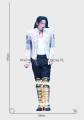 Michael Jackson (1) Pappaufsteller Lebensgroße und Pappfiguren