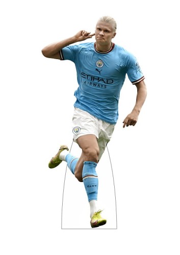 Erling Haaland Pappaufsteller Lebensgroße und Pappfiguren