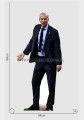 Zinédine Yazid Zidane Pappaufsteller Lebensgroße und Pappfiguren