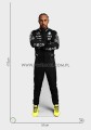 Lewis Hamilton (2) Pappaufsteller Lebensgroße und Pappfiguren