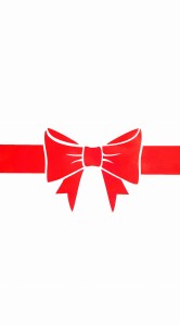 Geschenkband Horizontal