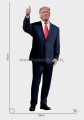 Donald Trump (2) Pappaufsteller Lebensgroße und Pappfiguren