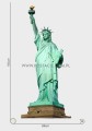 Freiheitsstatue Pappaufsteller Lebensgroße und Pappfiguren