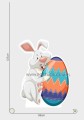 Hase und Ei Pappaufsteller Lebensgroße und Pappfiguren
