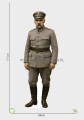 Józef Piłsudski Pappaufsteller Lebensgroße und Pappfiguren