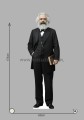 Karl Marx Pappaufsteller Lebensgroße und Pappfiguren