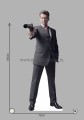 Pierce Brosnan (2) Pappaufsteller Lebensgroße und Pappfiguren