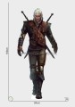 der Hexer ( Geralt von Riva) Pappaufsteller Lebensgroße und Pappfiguren
