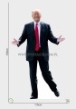 Donald Trump Pappaufsteller Lebensgroße und Pappfiguren